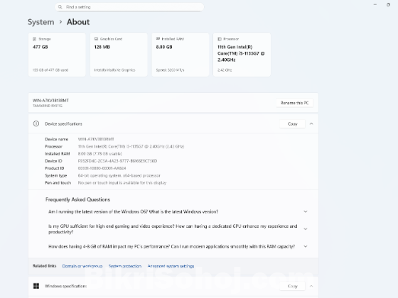 Walton Tamarind Laptop with grapics card